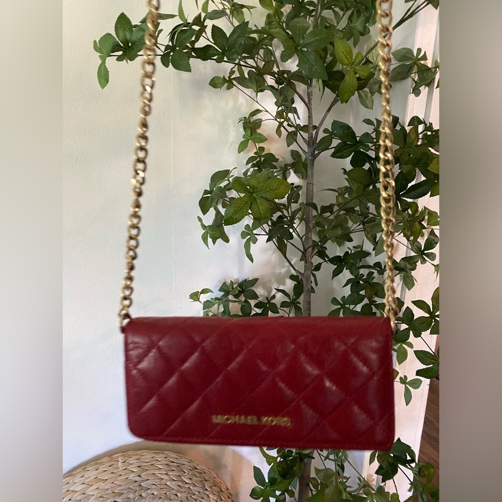 Michael Kors chain wallet